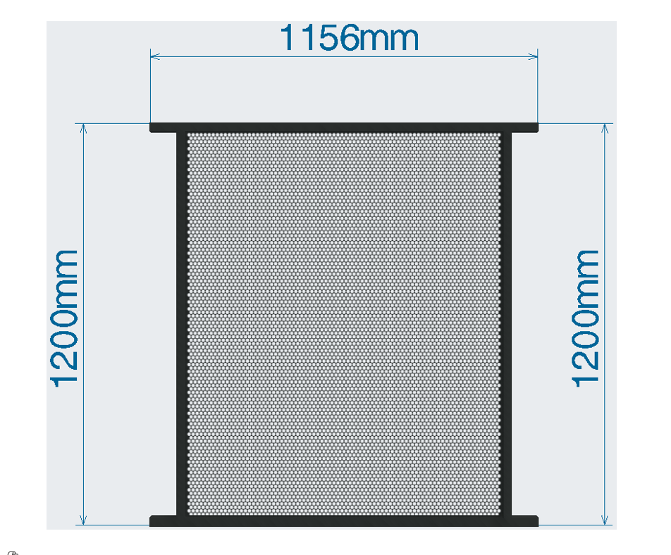 Poly Perf Pool Fence by Decoview Pool Perf 1156