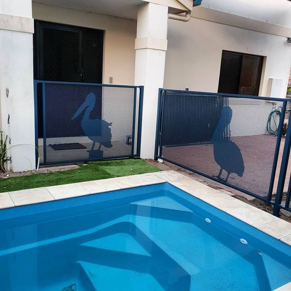 Pool Perf Pelican Perforated Gate