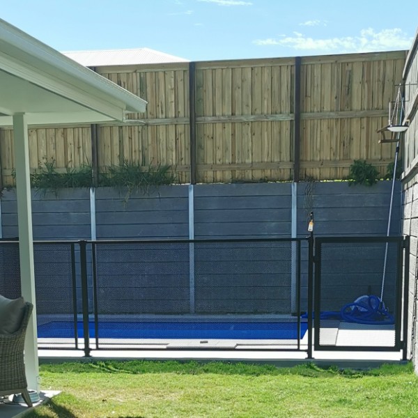 Pool Perf Pure Perf Perforated Pool Fencing Bracket Fit