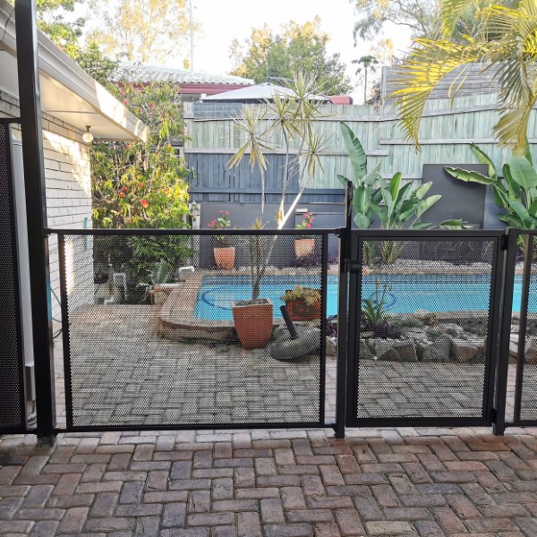 Pool Perf Pure Perf Perforated Pool Fencing Bracket Fit