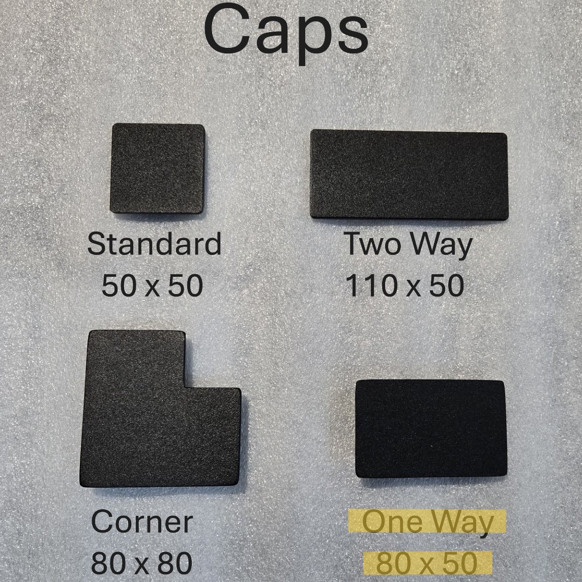 Pool Perf One Way Cap 80 x 50